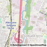 Map Solbiate Arno