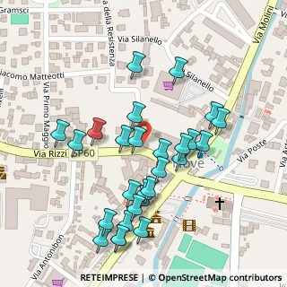 Mappa Via della Resistenza, 36055 Nove VI, Italia (0.11481)