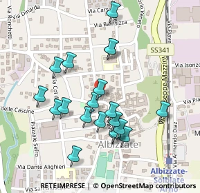 Mappa Via Solferino, 21041 Albizzate VA, Italia (0.2195)