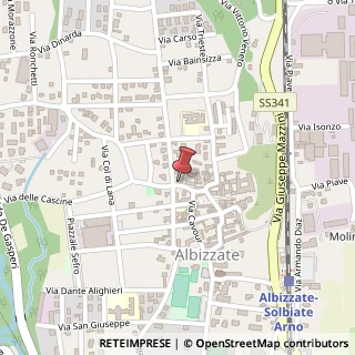 Mappa Via Solferino, 2, 21041 Daverio, Varese (Lombardia)