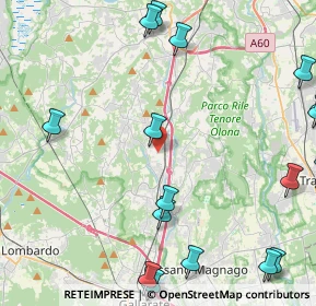 Mappa Via Solferino, 21041 Albizzate VA, Italia (6.4355)
