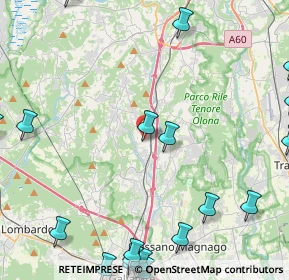 Mappa Via Solferino, 21041 Albizzate VA, Italia (6.64)