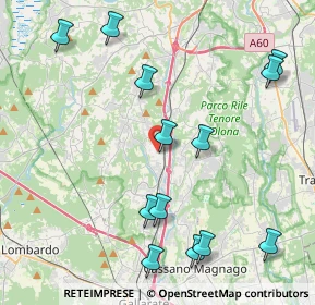 Mappa Via Solferino, 21041 Albizzate VA, Italia (4.85846)