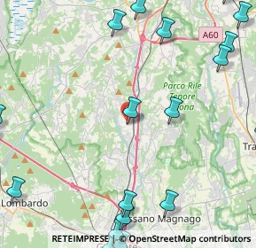 Mappa Via Solferino, 21041 Albizzate VA, Italia (6.758)