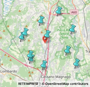 Mappa Via Solferino, 21041 Albizzate VA, Italia (4.12545)