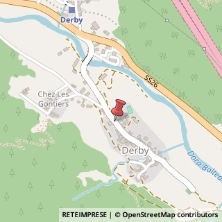 Mappa Frazione Derby, 16, 11015 La Salle, Aosta (Valle d'Aosta)