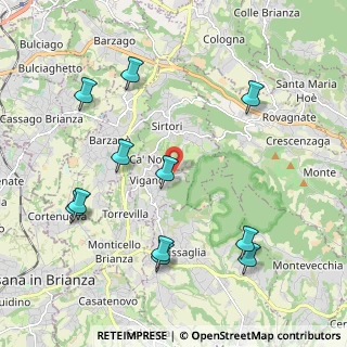 Mappa Via Guglielmo Marconi, 23897 Viganò LC, Italia (2.32545)