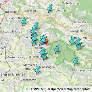 Mappa Via Guglielmo Marconi, 23897 Viganò LC, Italia (1.759)