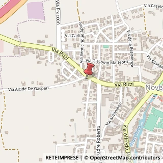 Mappa Via Rizzi, 53, 36055 Nove, Vicenza (Veneto)