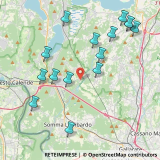 Mappa Cascina Nuova, 21029 Vergiate VA, Italia (4.90667)