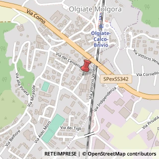 Mappa Via G. Chiassi, 5, 23887 Olgiate Molgora, Lecco (Lombardia)