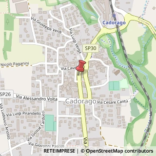 Mappa Via Goffredo Mameli, 12, 22071 Cadorago CO, Italia, 22071 Cadorago, Como (Lombardia)