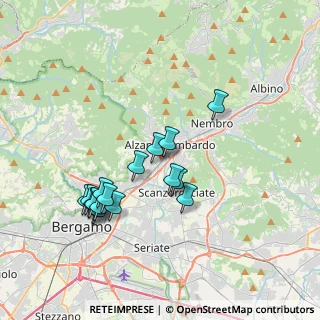 Mappa Via Lombardia, 24022 Alzano Lombardo BG, Italia (3.57824)