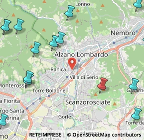 Mappa Via Lombardia, 24022 Alzano Lombardo BG, Italia (3.21533)
