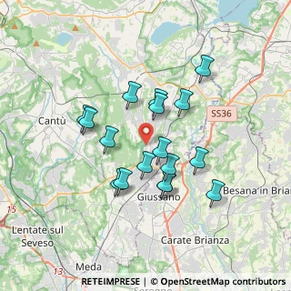 Mappa Cascina Guardia, 22060 Carugo CO, Italia (2.99588)
