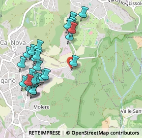 Mappa Via della Bandagera, 23897 Viganò LC, Italia (0.55185)