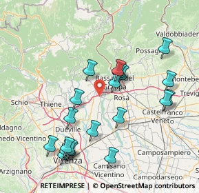 Mappa Via Don Luigi Panarotto, 36055 Nove VI, Italia (16.211)