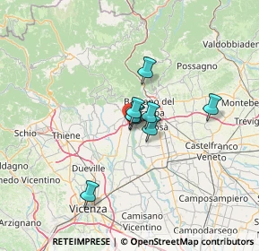 Mappa Via Don Luigi Panarotto, 36055 Nove VI, Italia (18.97091)