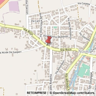 Mappa Via Rizzi, 9, 36055 Nove, Vicenza (Veneto)