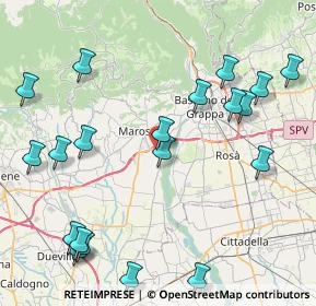Mappa Via Don Luigi Panarotto, 36055 Nove VI, Italia (10.202)