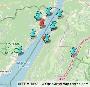 Mappa Piazza S. Nicolò, 37010 Brenzone sul Garda VR, Italia (6.96)