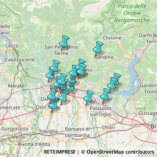 Mappa Via Antonio Meucci, 24027 Villa di Serio BG, Italia (11.01842)