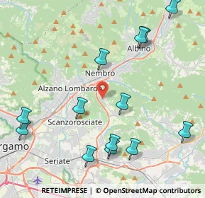 Mappa Via Antonio Meucci, 24027 Villa di Serio BG, Italia (4.88)