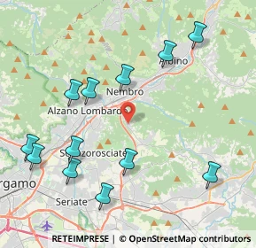 Mappa Via Antonio Meucci, 24027 Villa di Serio BG, Italia (4.65083)