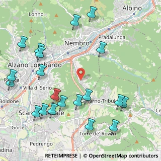 Mappa Via Antonio Meucci, 24027 Villa di Serio BG, Italia (2.645)