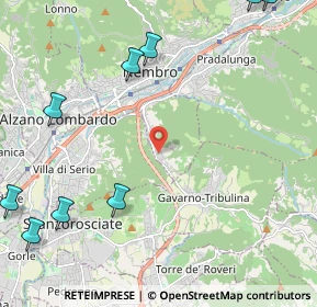 Mappa Via Antonio Meucci, 24027 Villa di Serio BG, Italia (3.38909)