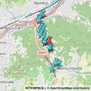Mappa Via Antonio Meucci, 24027 Villa di Serio BG, Italia (0.67654)