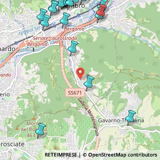 Mappa Via Antonio Meucci, 24027 Villa di Serio BG, Italia (1.7035)