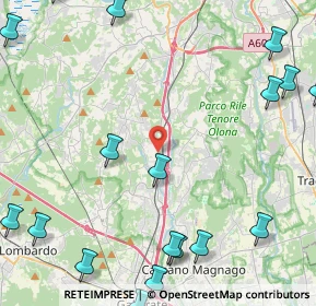 Mappa 21041 Albizzate VA, Italia (6.8515)