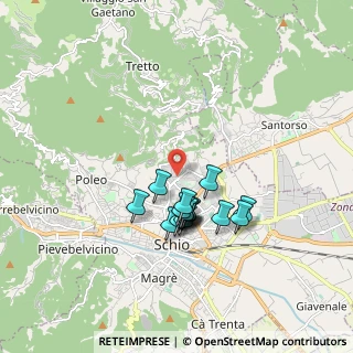 Mappa Via Pozza Gardesana, 36015 Schio VI, Italia (1.40813)