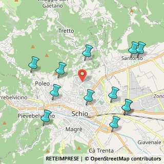 Mappa Via Pozza Gardesana, 36015 Schio VI, Italia (2.30583)