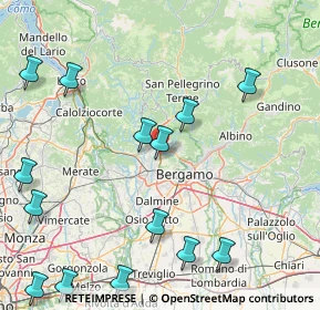 Mappa Via L. Lotto, 24030 Paladina BG, Italia (21.76571)