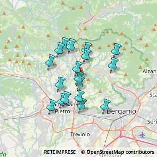 Mappa Via L. Lotto, 24030 Paladina BG, Italia (3.00667)