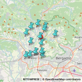 Mappa Via Lorenzo Lotto, 24030 Paladina BG, Italia (2.916)