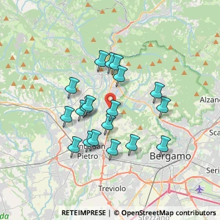 Mappa Via L. Lotto, 24030 Paladina BG, Italia (3.15)