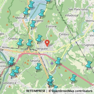 Mappa Via del Villaggio, 21029 Vergiate VA, Italia (3.2755)
