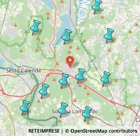 Mappa Via del Villaggio, 21029 Vergiate VA, Italia (4.71)