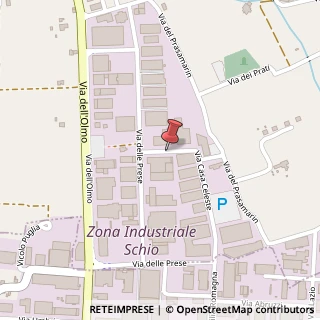 Mappa Via Casa Celeste, 20, 36014 Santorso, Vicenza (Veneto)