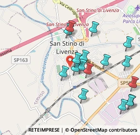 Mappa Via Stazione, 30029 San Stino di Livenza VE, Italia (1.02588)