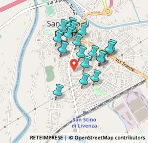 Mappa Via Stazione, 30029 San Stino di Livenza VE, Italia (0.3545)