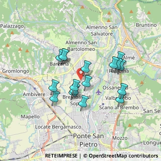 Mappa Via P.P.Rubens, 24030 Brembate di sopra BG, Italia (1.52)