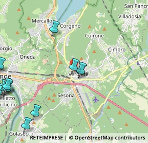 Mappa Via delle Rane, 21029 Vergiate VA, Italia (3.515)