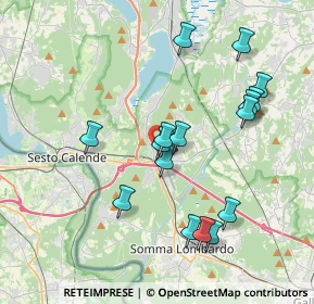 Mappa Via delle Rane, 21029 Vergiate VA, Italia (3.7875)