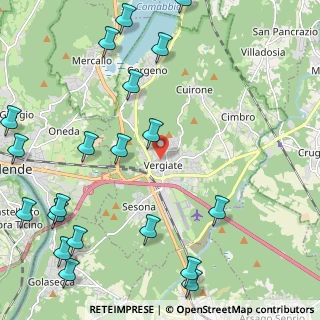 Mappa Via Beia Angelo, 21029 Vergiate VA, Italia (3.059)