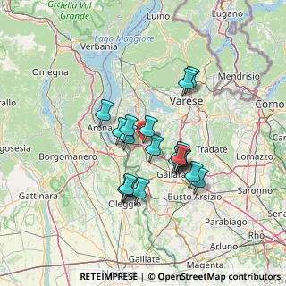 Mappa Via Beia Angelo, 21029 Vergiate VA, Italia (11.00053)