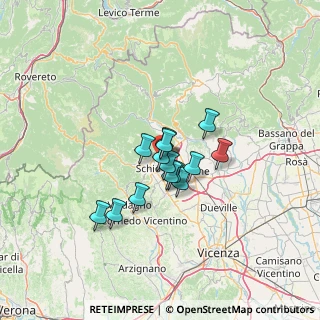 Mappa Via dell'Olmo, 36014 Santorso VI, Italia (8.39929)